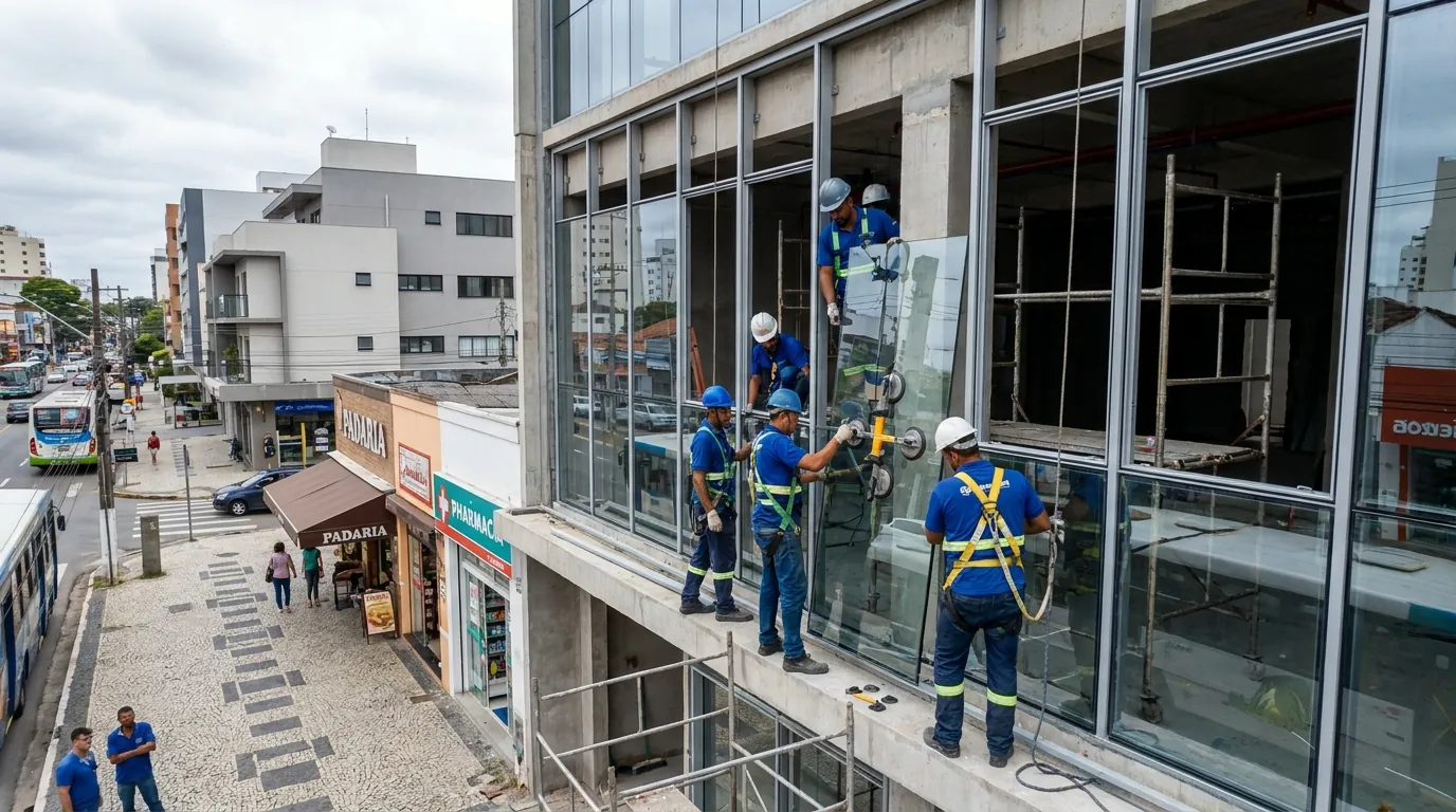 Troca Técnica de Vidros em Betim‑MG